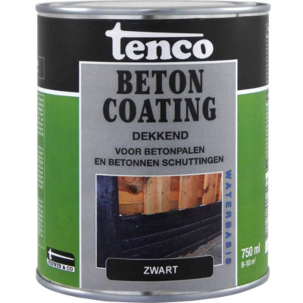 TENCO BETONCOAT ZWART ZG 0.75L