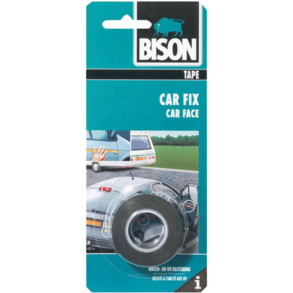 Bison Car Fix Zwart 2-Zijdige Schuimtape 1,5M x 19 mm