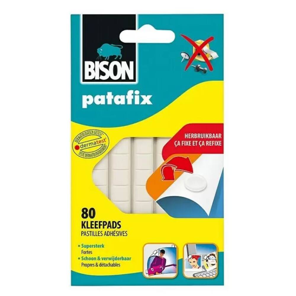 Bison Patafix 80 kleefpads