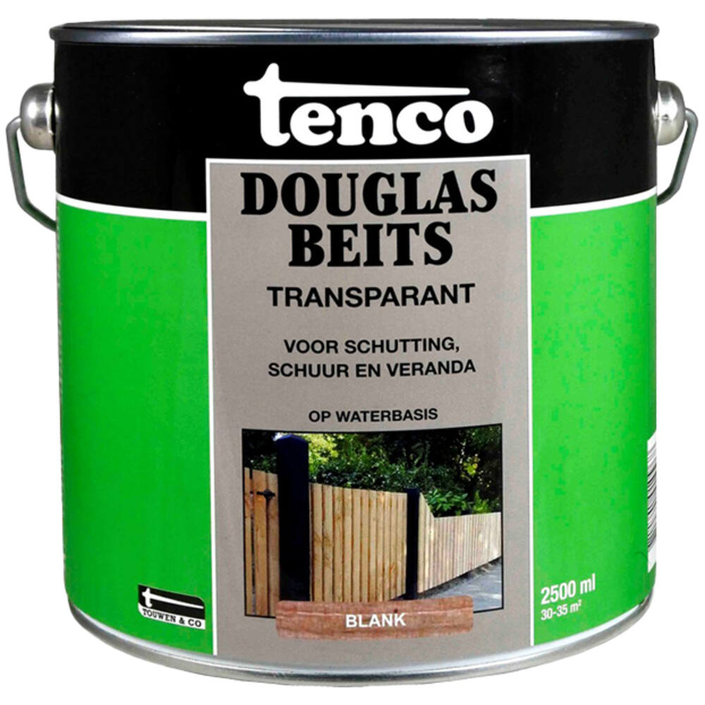 Tenco Douglas Houtbeits Transparant Blank 2,5 L