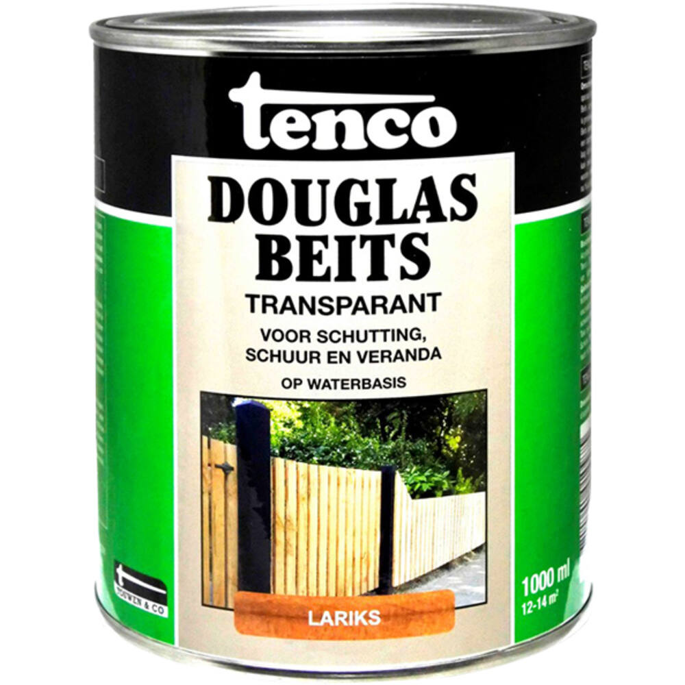 Tenco Douglas Houtbeits Transparant Lariks 1 L