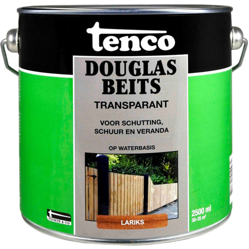 Tenco Douglas Houtbeits Transparant Lariks 2,5 L