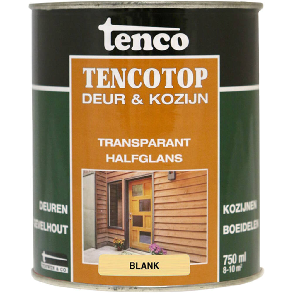 Tenco Tencotop Deur & Kozijn Transparant Halfglans 201 Blank 750 ml