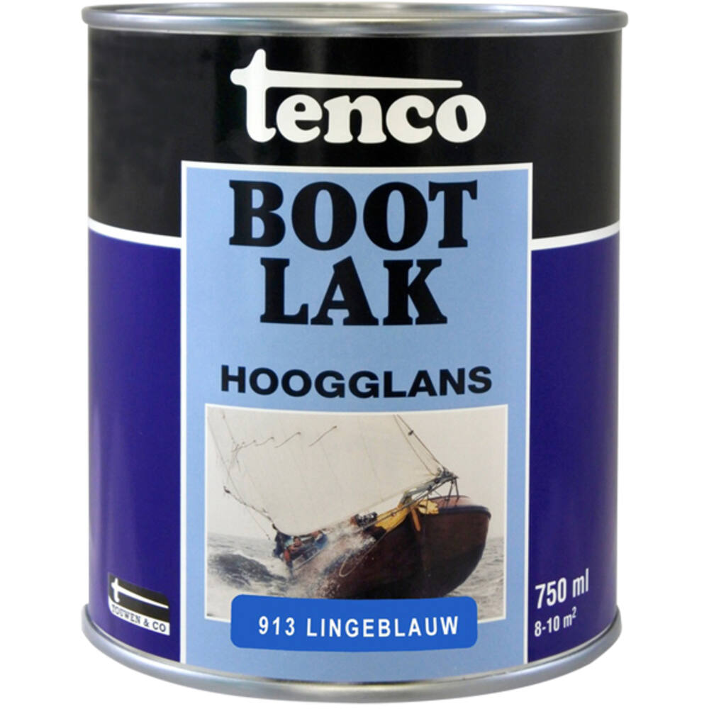 Tenco Bootlak 750 ml 913 Lingeblauw