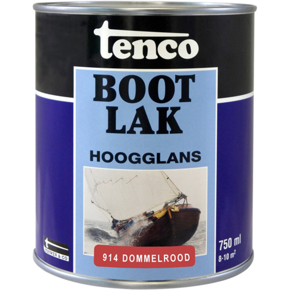 Tenco Bootlak 750 ml 914 Dommelrood