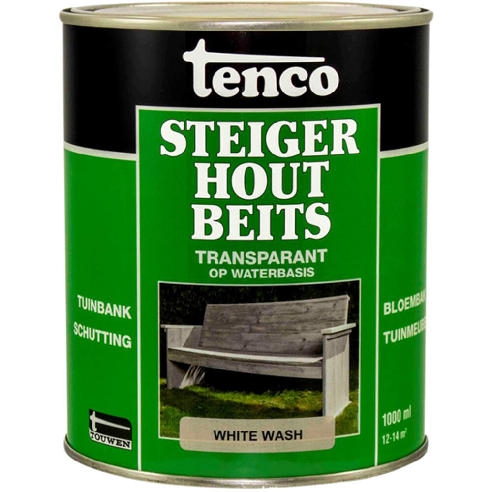 Tenco Steigerhoutbeits White Wash 1 L