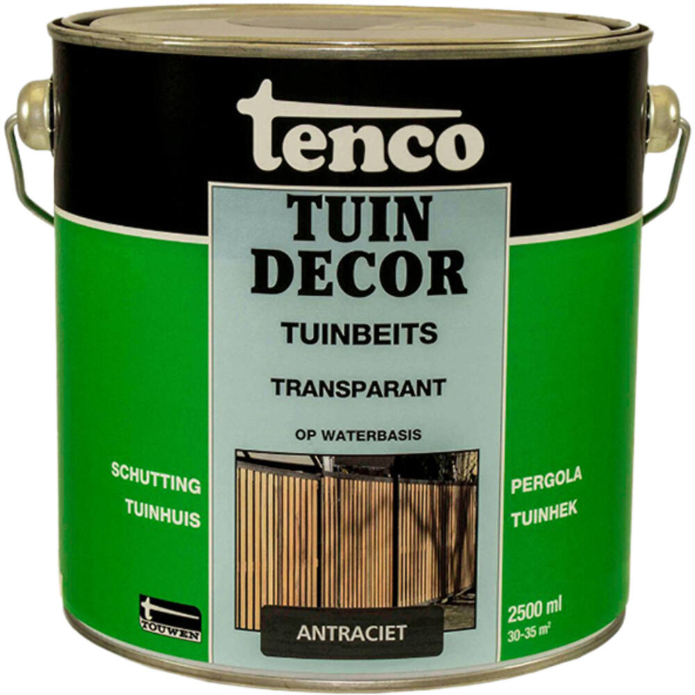 Tenco Tuindecor Transparant Antraciet 2,5 L