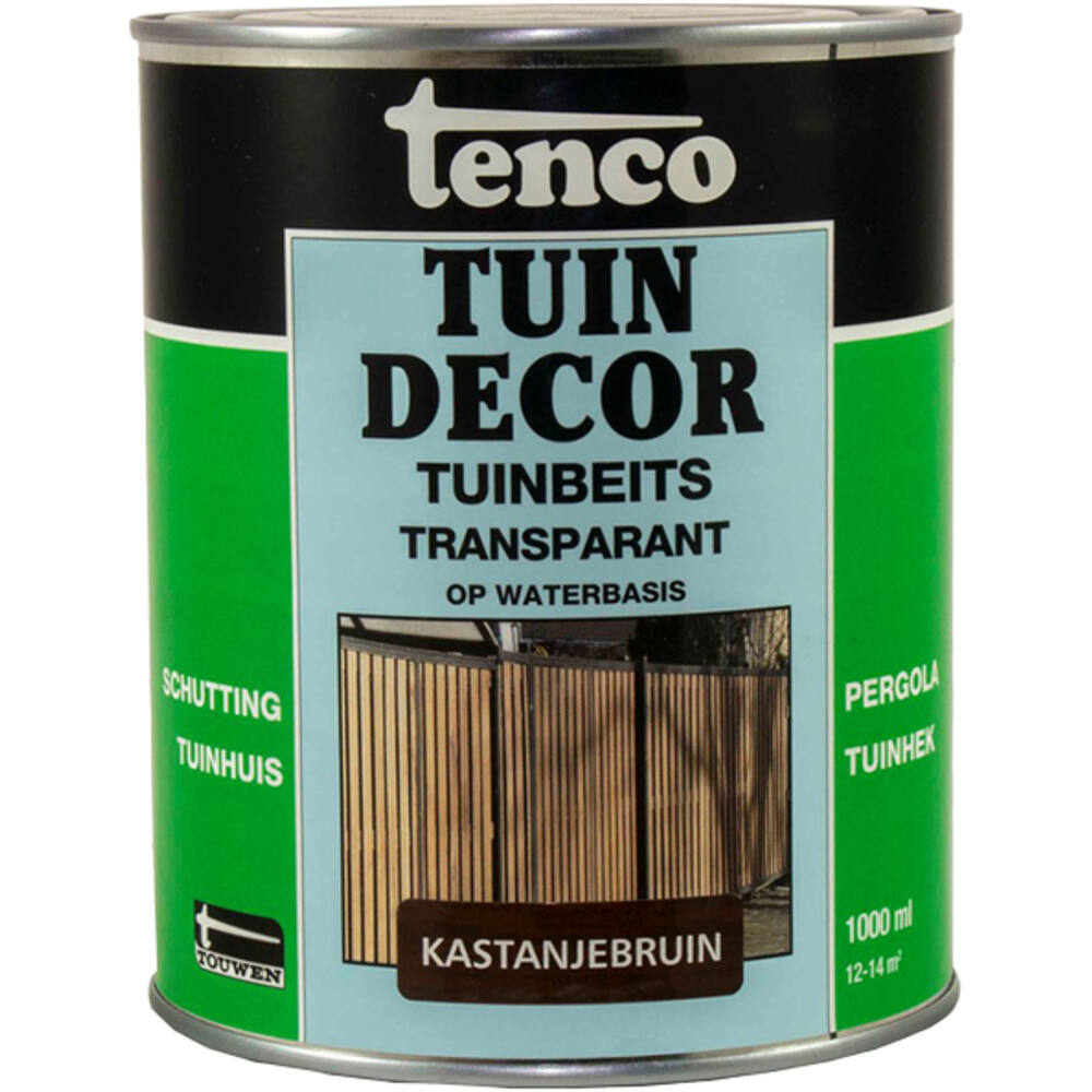 Tenco Tuindecor Transparant Kastanjebruin 1 L