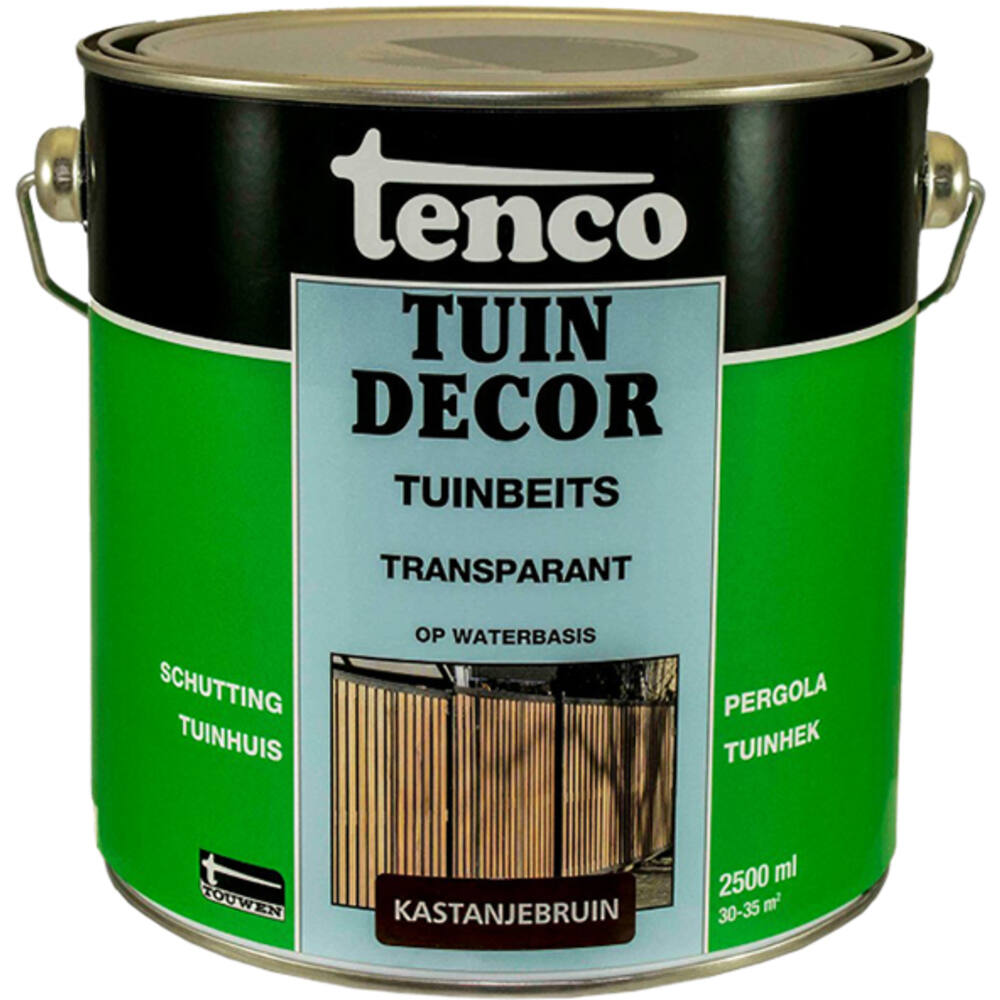 Tenco Tuindecor Transparant Kastanjebruin 2,5 L