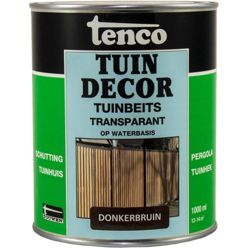 Tenco Tuindecor Transparant Donkerbruin 1 L