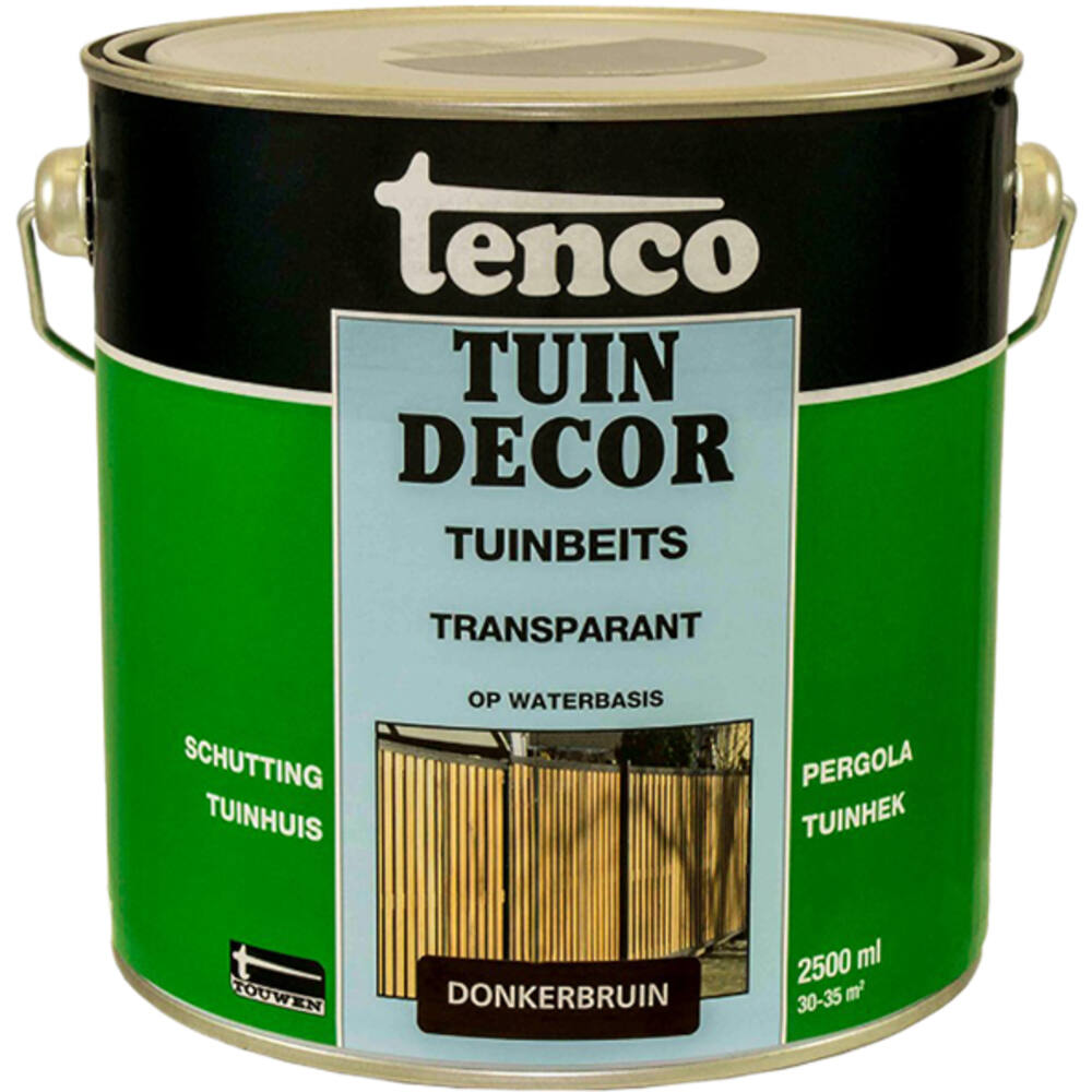 Tenco Tuindecor Transparant Donkerbruin 2,5 L