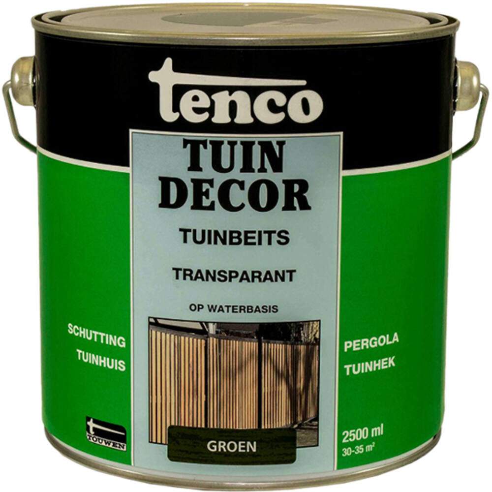 Tenco Tuindecor Transparant Groen 2,5 L