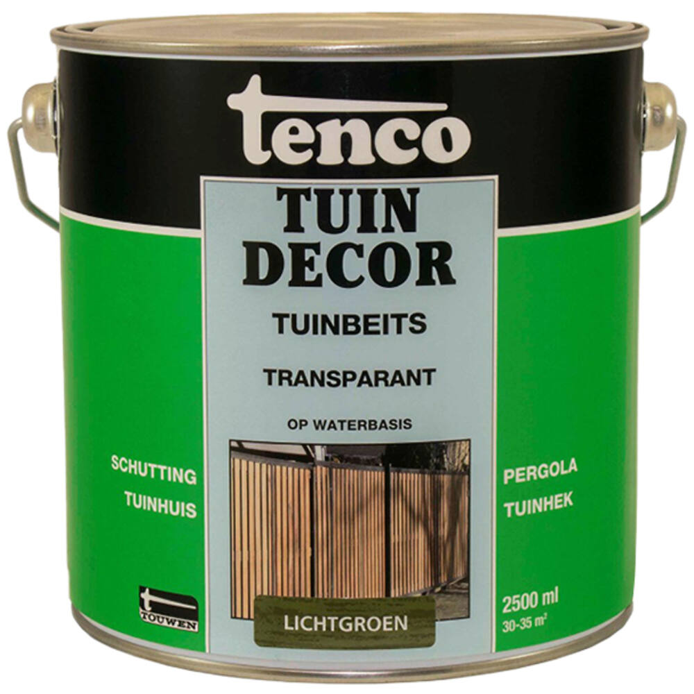 Tenco Tuindecor Transparant Lichtgroen 2,5 L