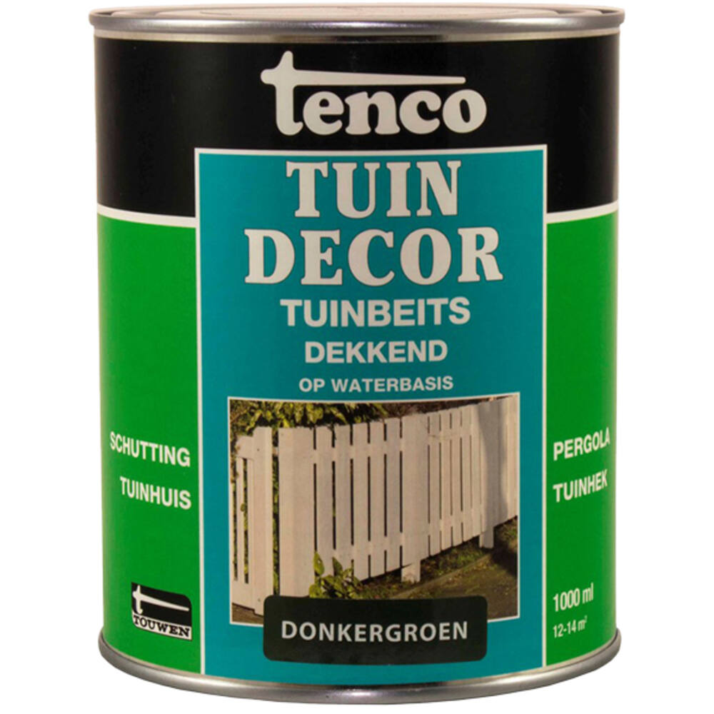 Tenco Tuindecor Dekkend Donkergroen 1 L