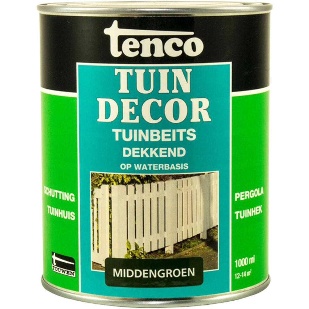 Tenco Tuindecor Dekkend Middengroen 1 L