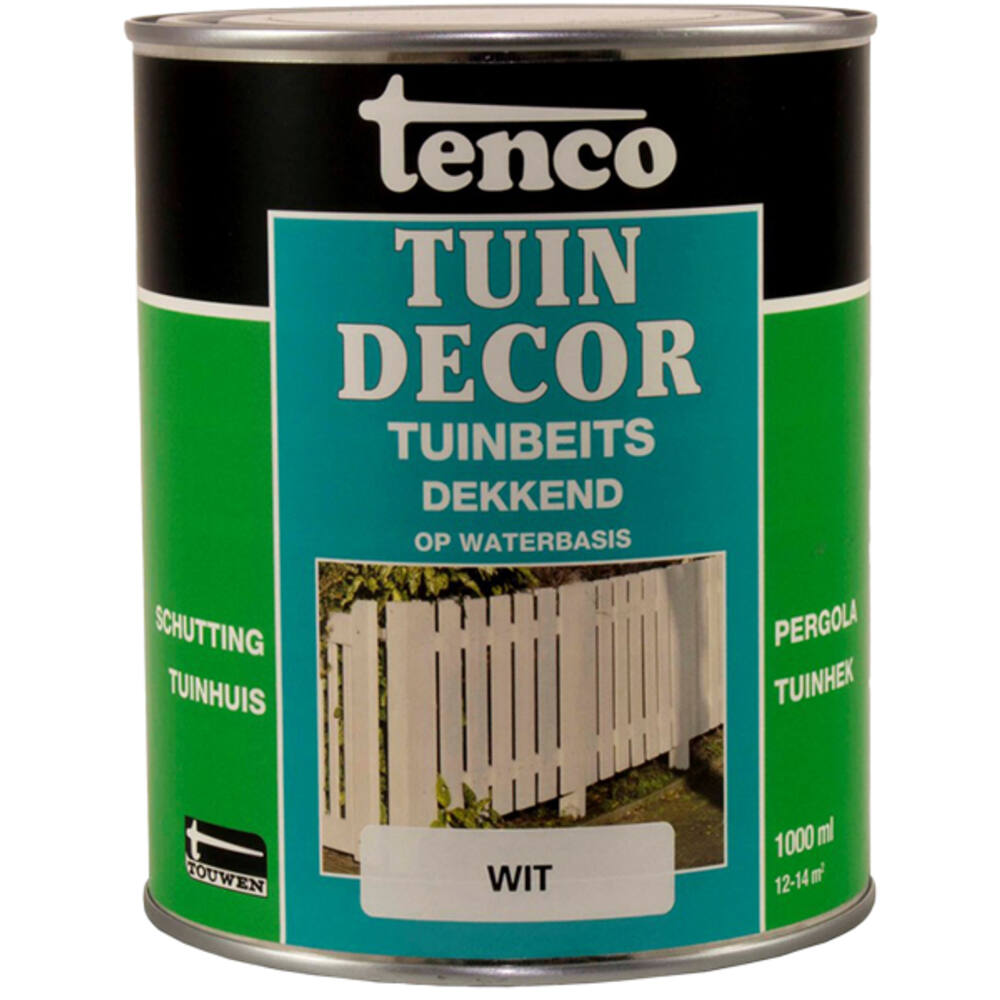 Tenco Tuindecor Dekkend Wit 1 L