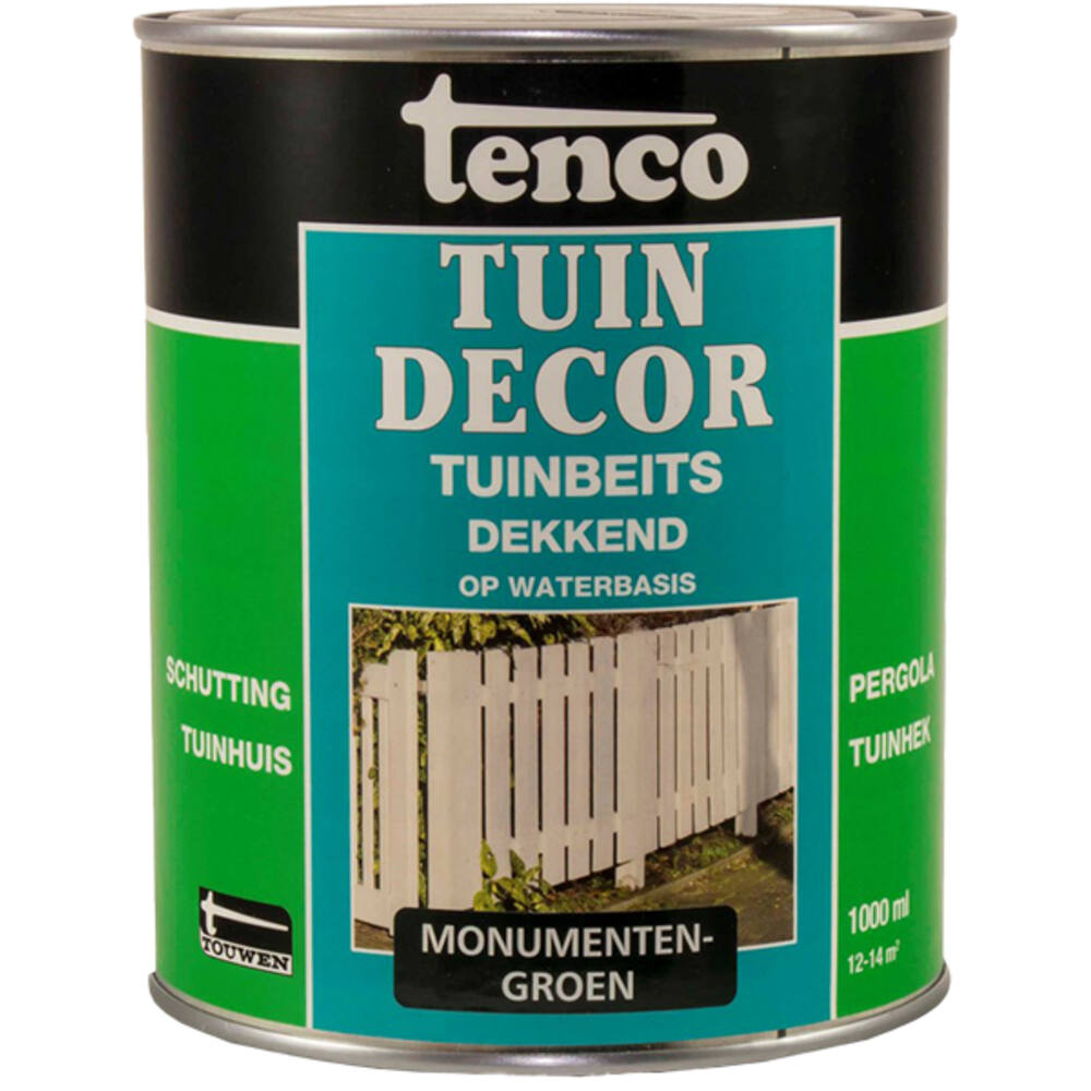 Tenco Tuindecor Dekkend Monumentengroen 1 L