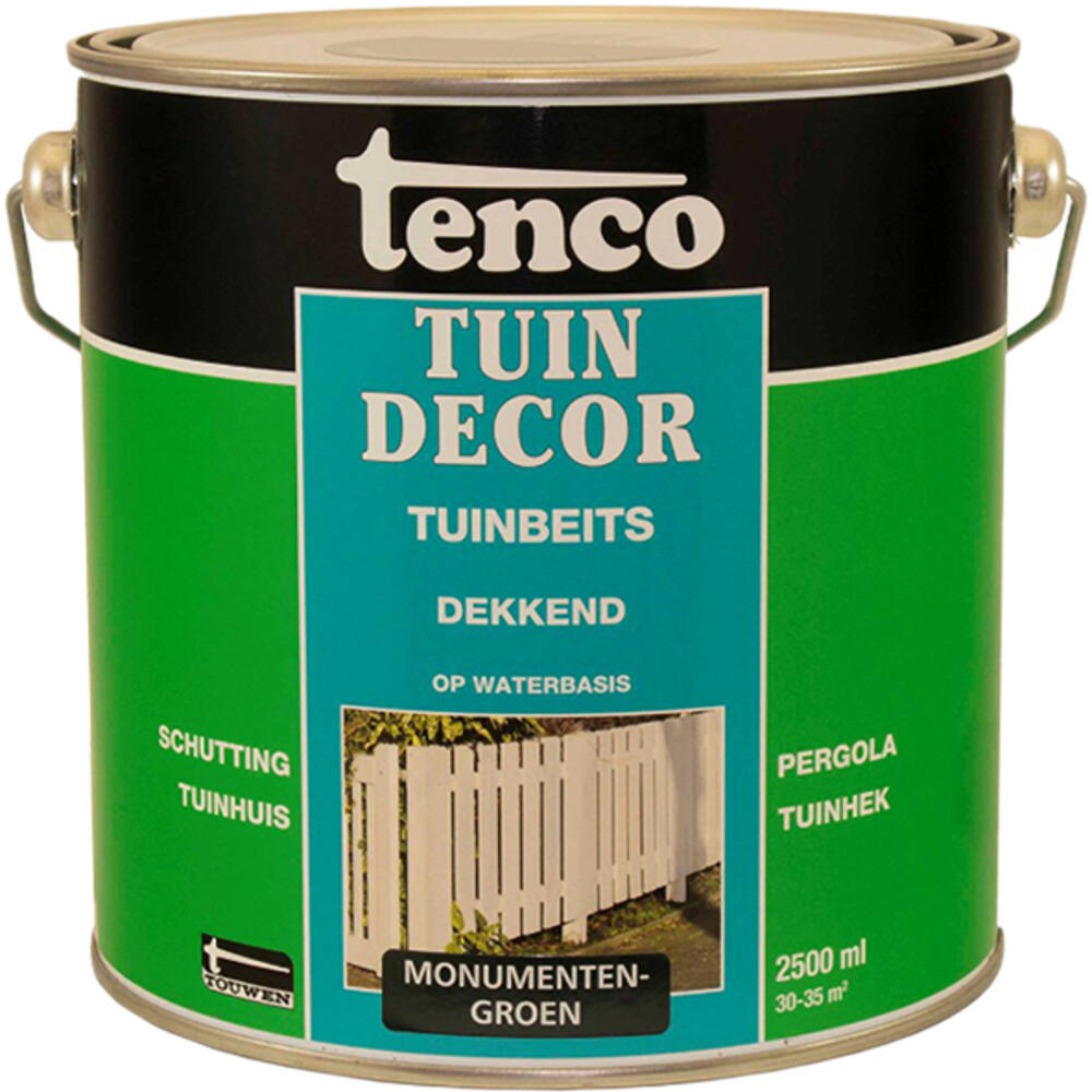 Tenco Tuindecor Dekkend Monumentengroen 2,5 L
