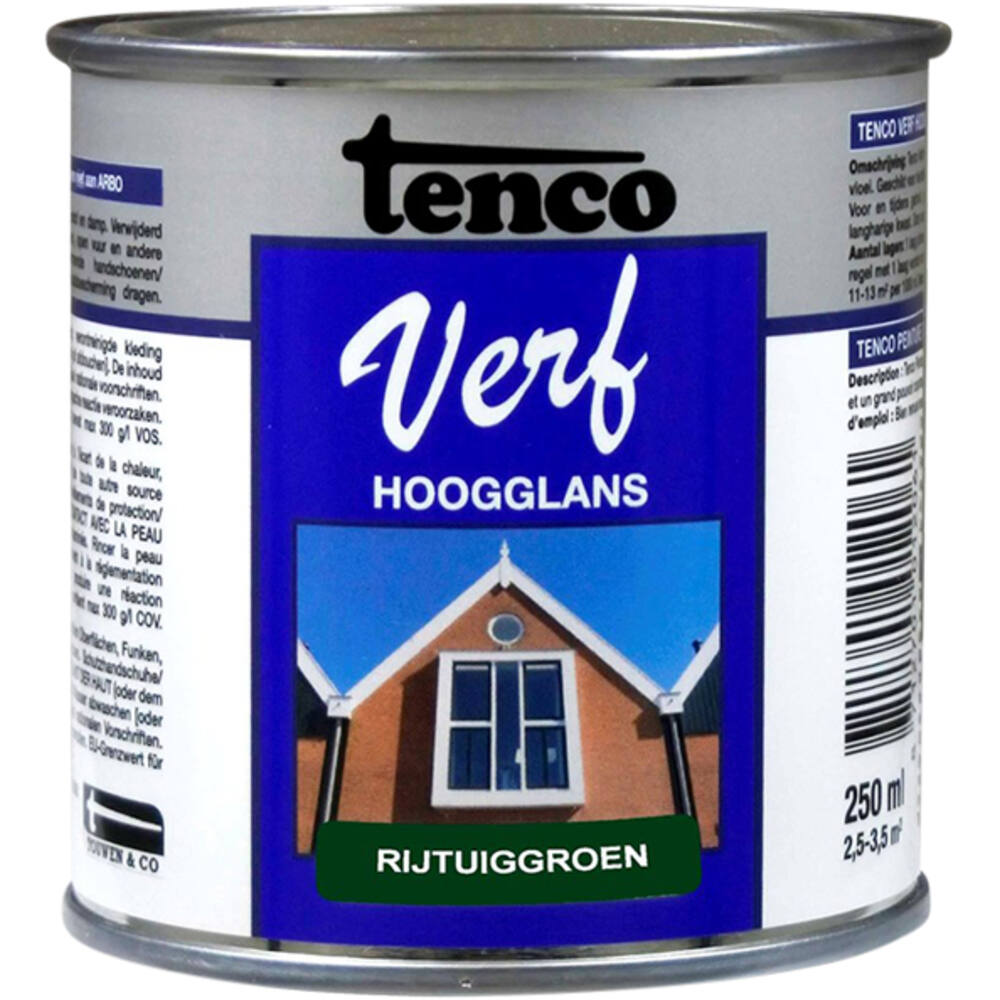 Tencoverf Dekkend Hoogglans Rijtuiggroen 250 ml