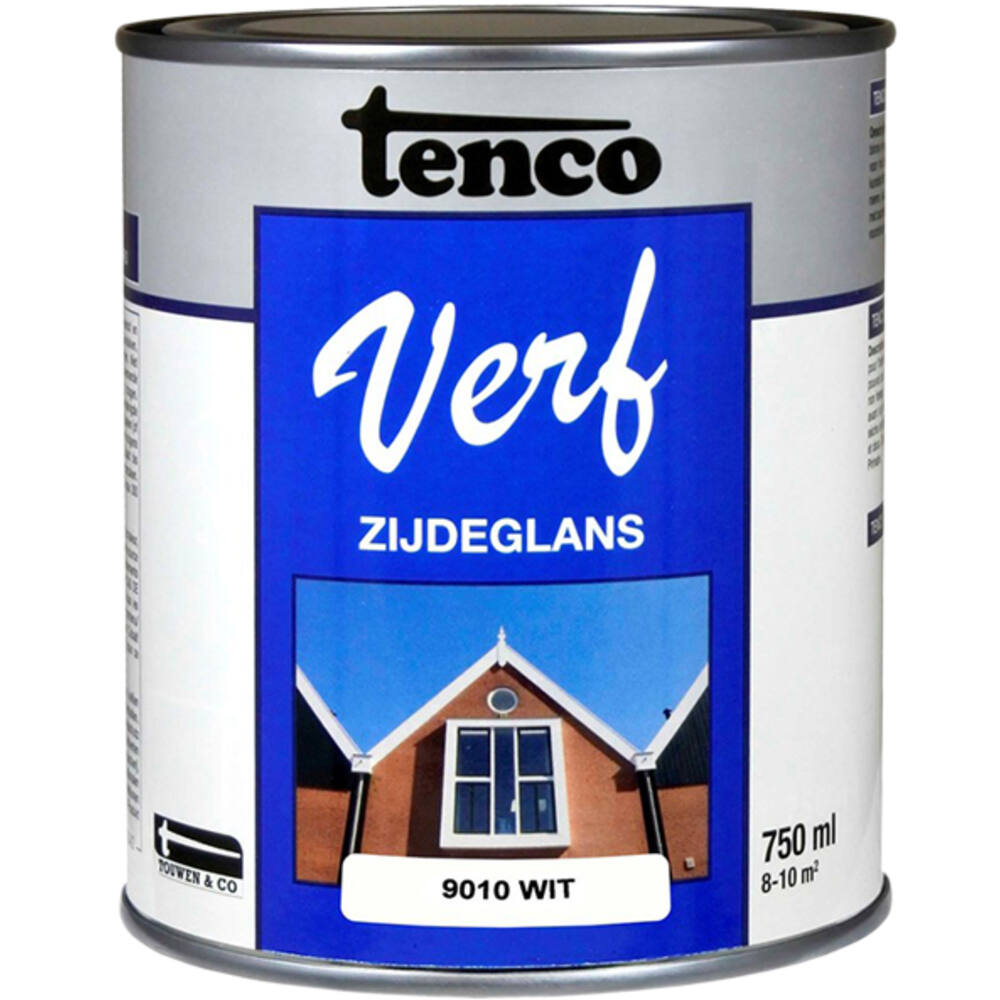 Tencoverf Zijdeglans Wit 9010 750 ml