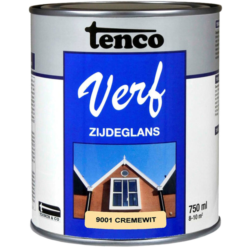 Tencoverf Zijdeglans Cremewit 9001 750 ml
