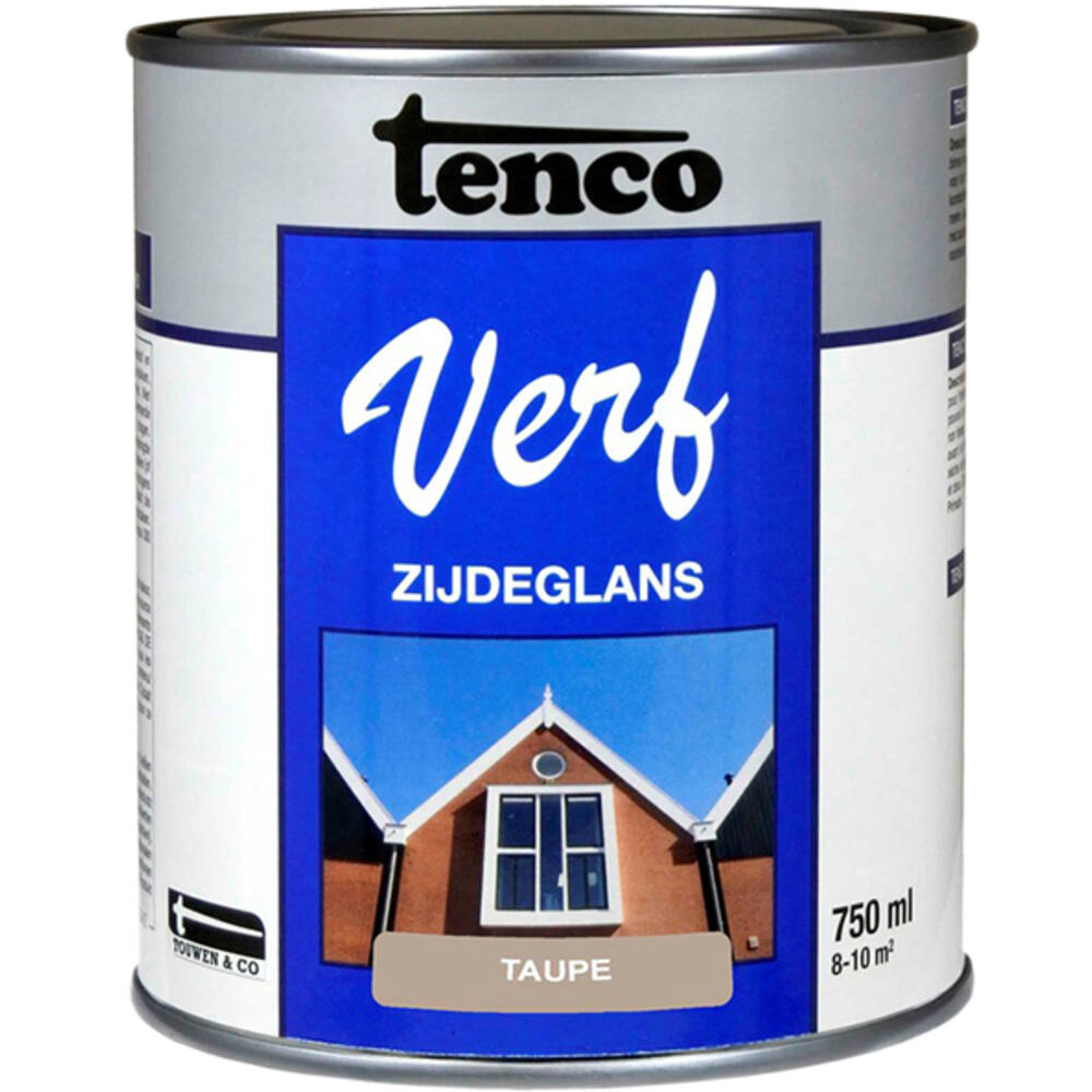 Tencoverf Dekkend Zijdeglans Taupe 750 ml