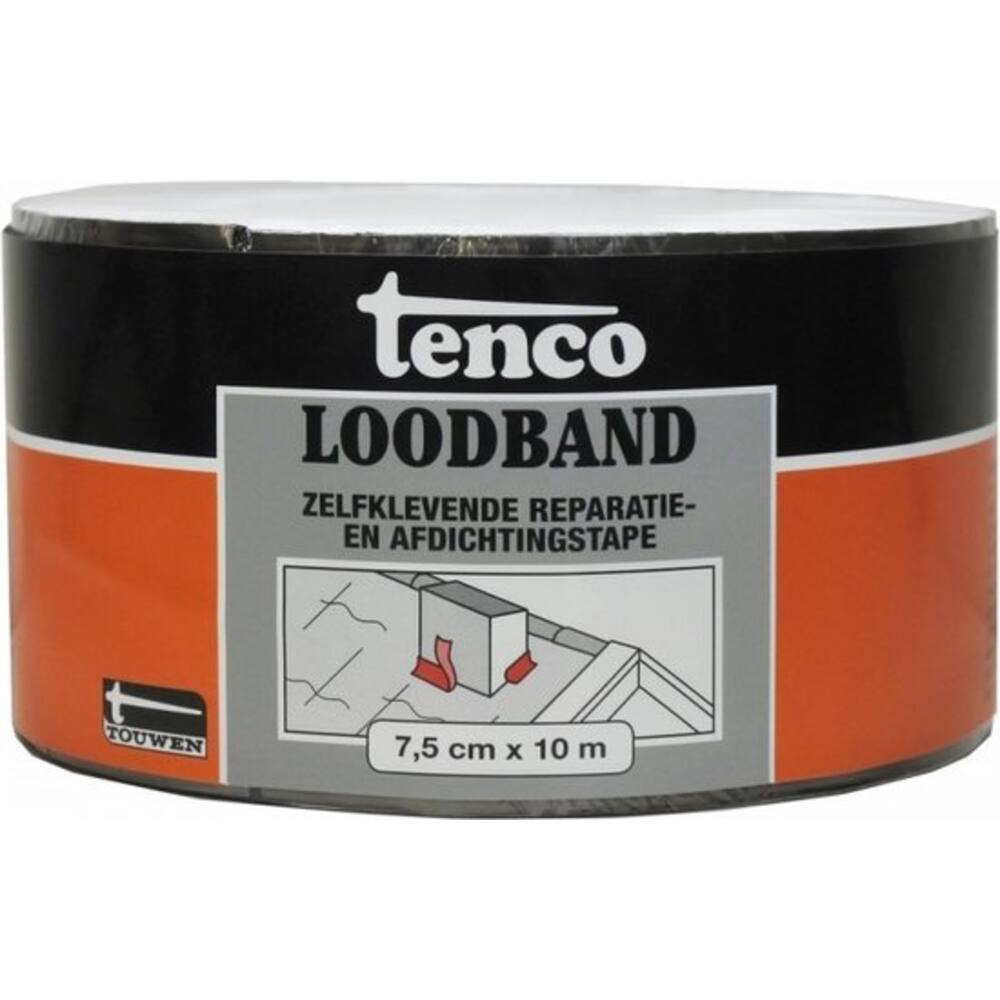 Tenco Loodband 7,5 cm x 10 m