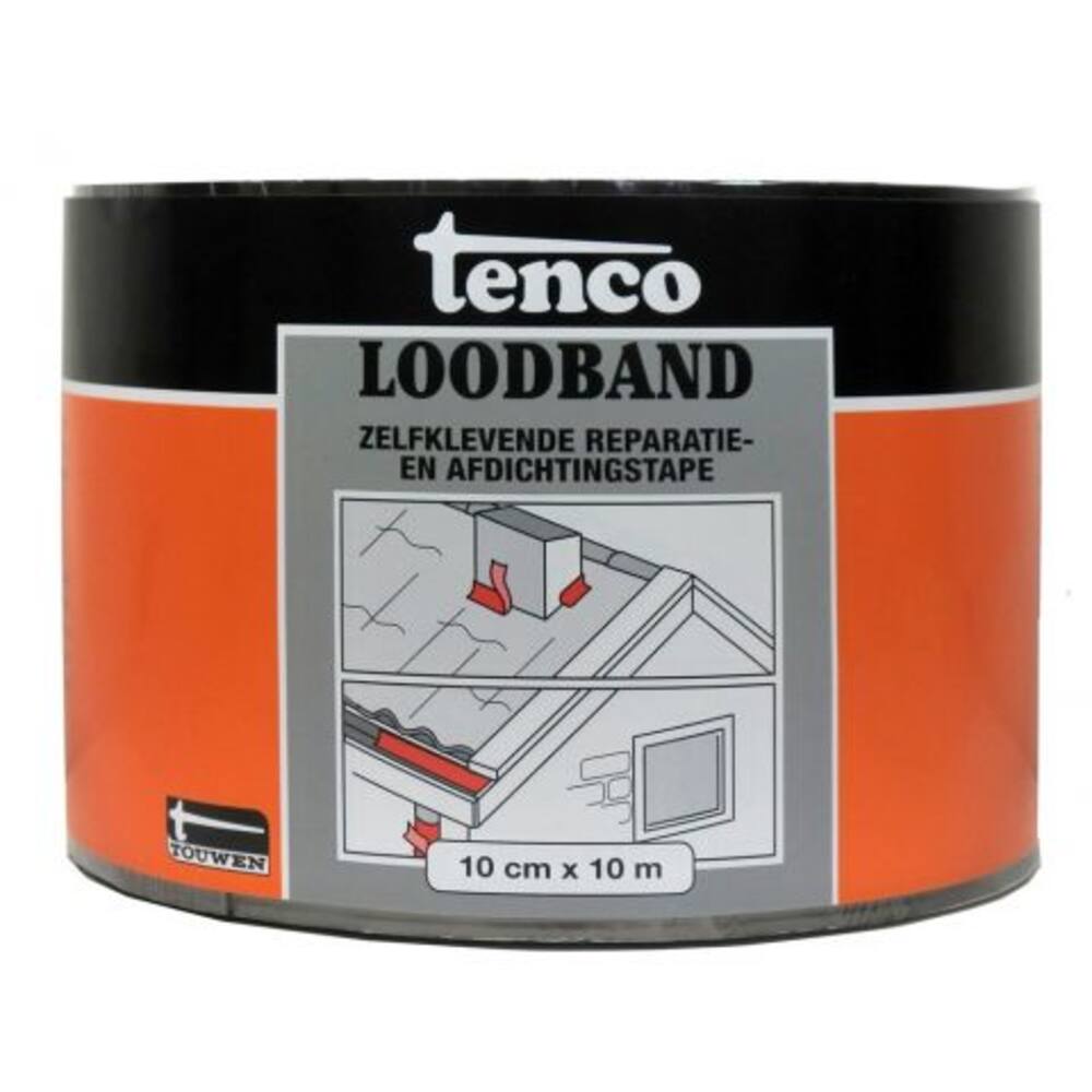 Tenco Loodband 10 cm x 10 m