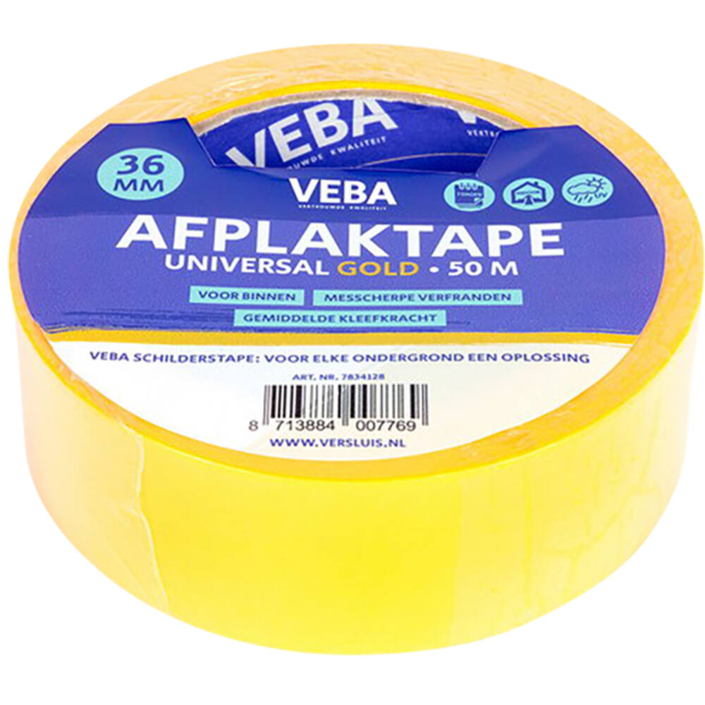 VEBA Afplaktape Universal Gold 36 mm