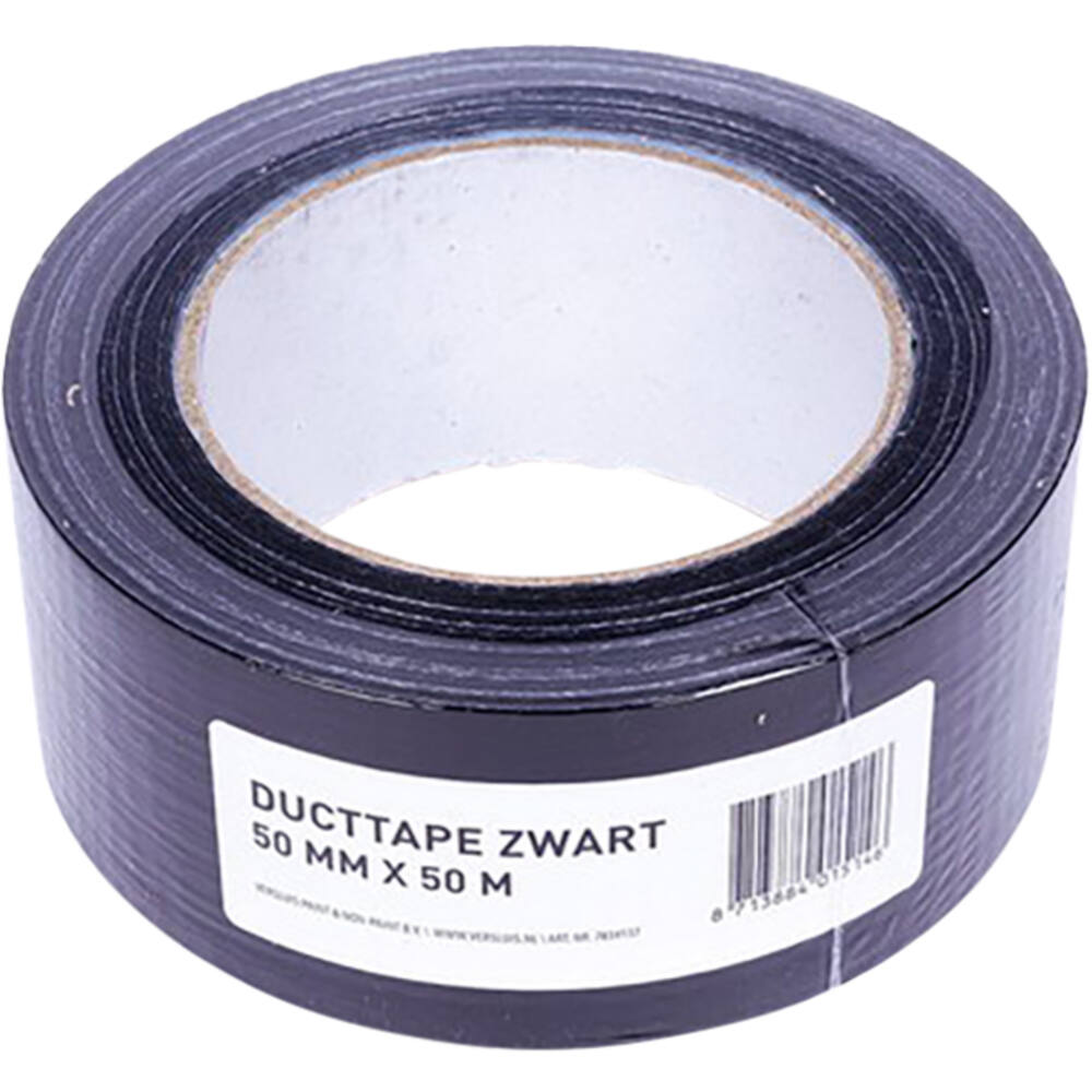VEBA Duct-Tape Zwart 50 mm x 50 m