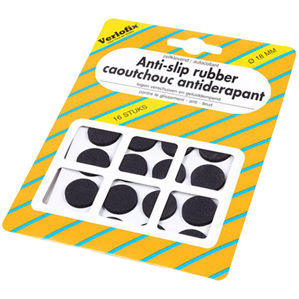 VEBA Anti-Slip Rubber Zwart 18 mm