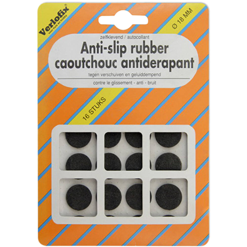 VEBA Anti-Slip Rubber Zwart 18 mm