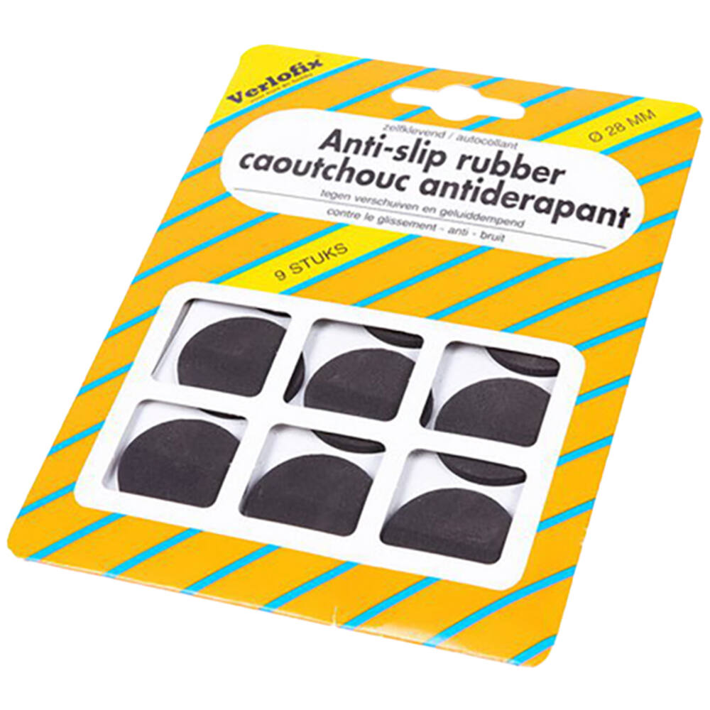 VEBA Anti-Slip Rubber Zwart 28 mm