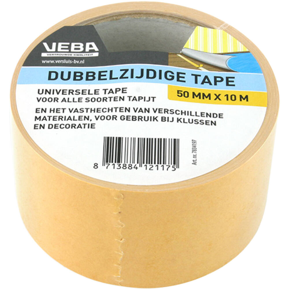 VEBA Dubbelzijdige Tape 50 mmx10 m