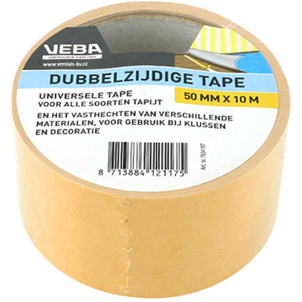 VEBA Dubbelzijdige Tape 50 mmx10 m