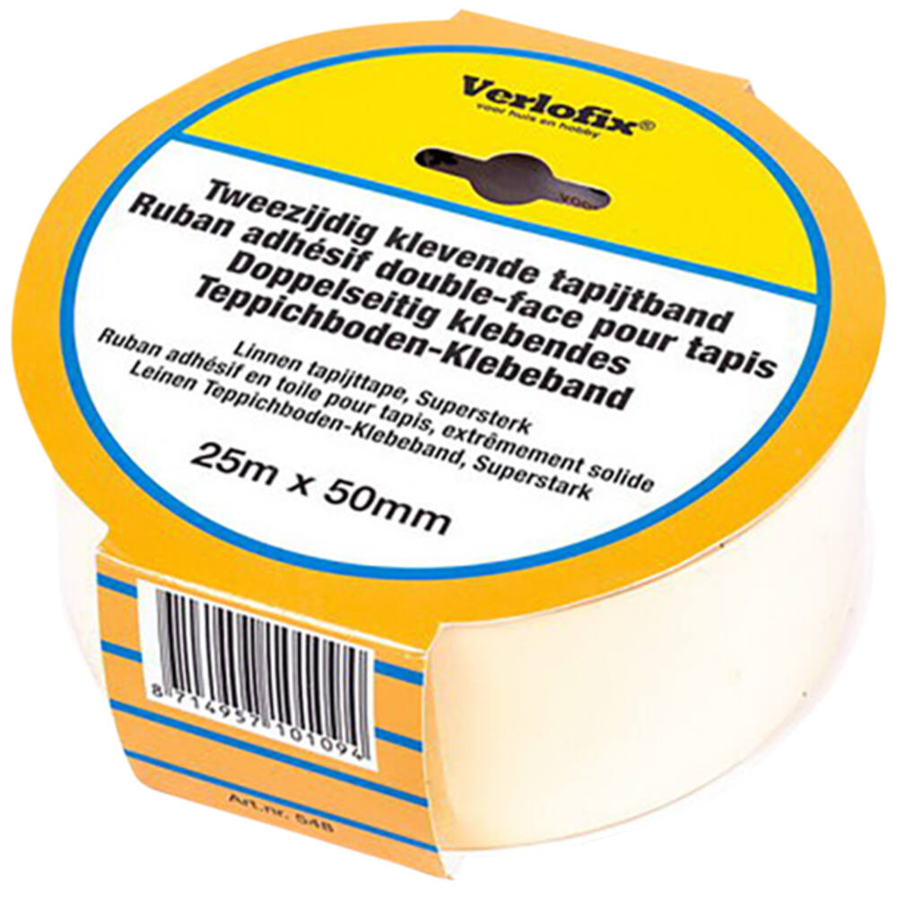 VEBA Dubbelzijdige Tapijttape Profi 50 mmx25 m