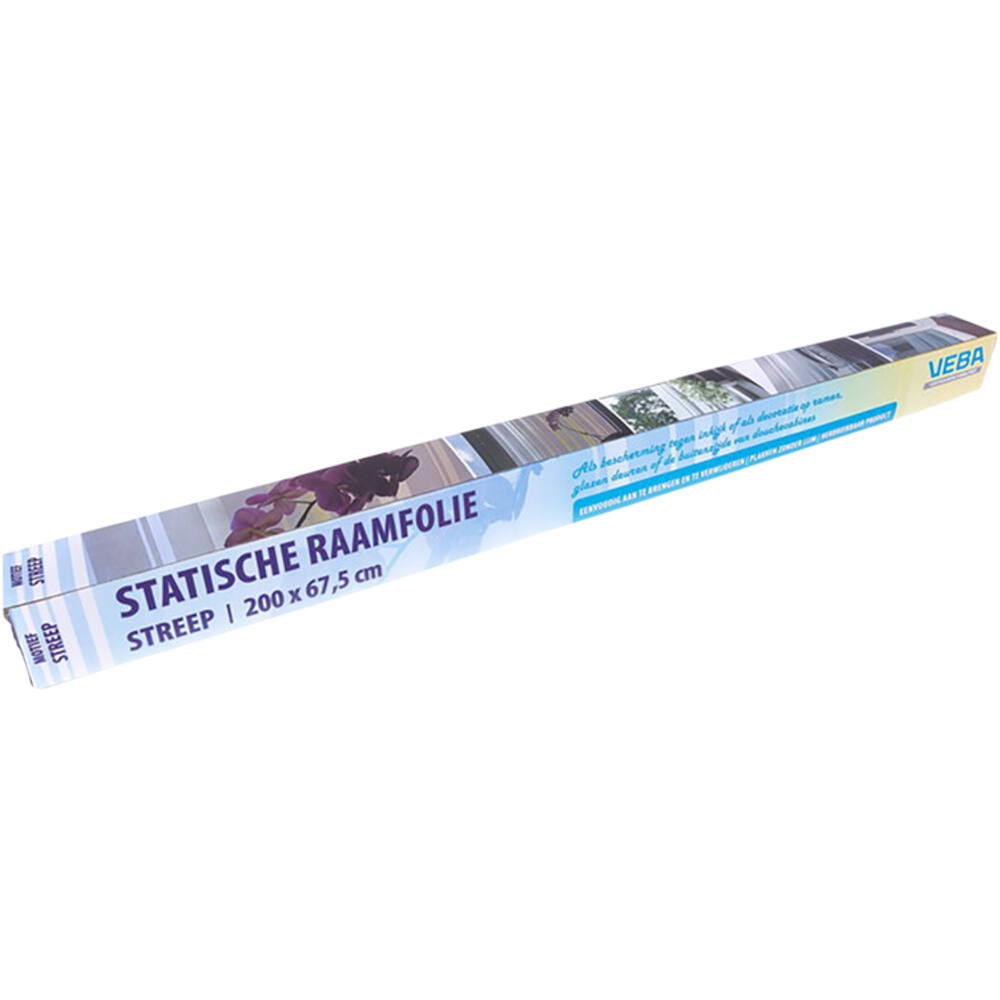 VEBA Raamfolie Statisch 675x2M Streep (Verticaal)