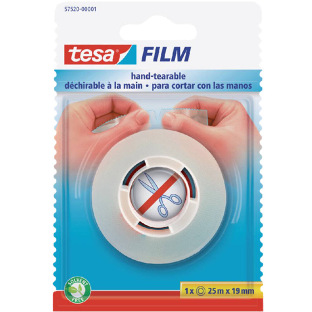 Tesa Tesafilm Handinscheurbaar 25M x 19 mm