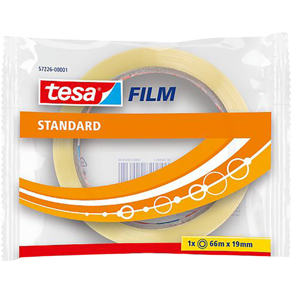 Tesa Tesafilm Standaard 66M x 19 mm