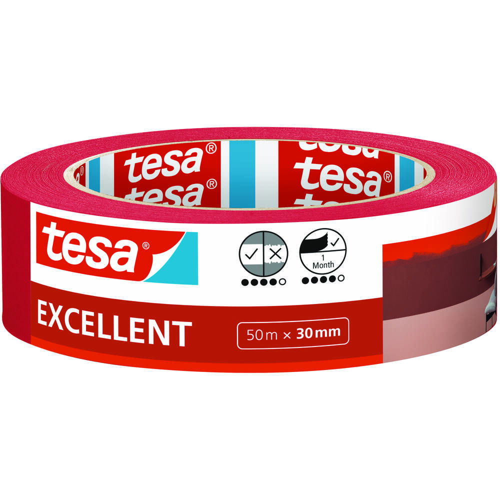 Tesa Afplakband Excel 50M x 30 mm 56546