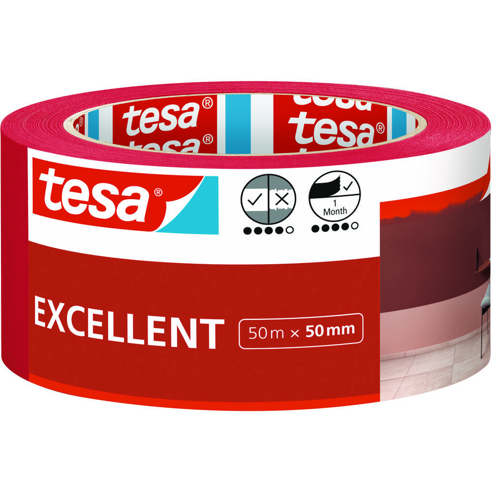 Tesa Afplakband Excel 50M x 50 mm 56547