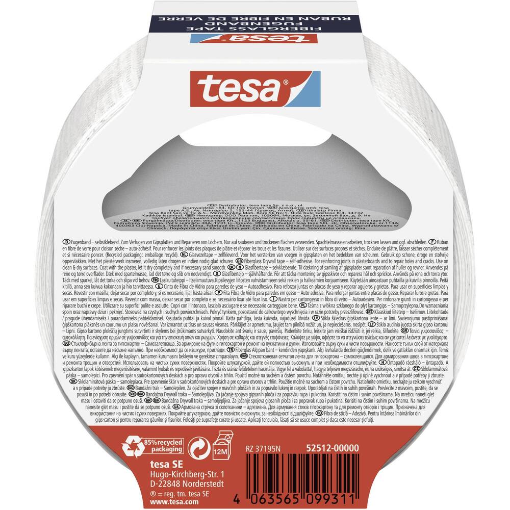 Tesa Fiberglass Tape 20M x 50 mm
