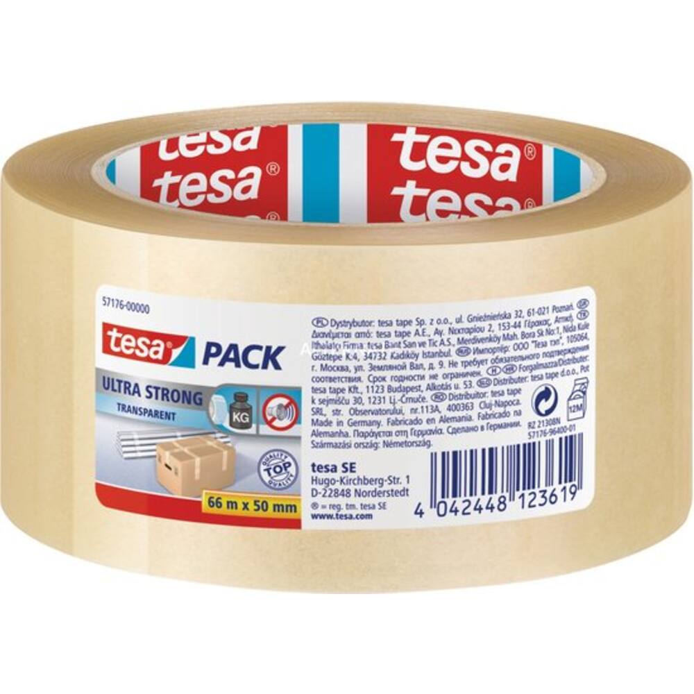 Tesa Tesapack Extra Strong 66 m x 50 mm Transparant