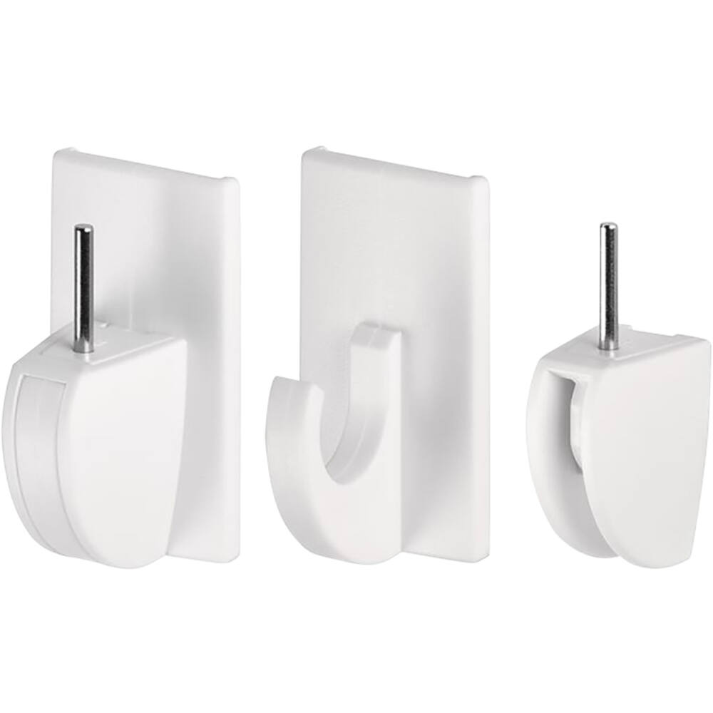 Tesa Powerstrips Fix Gordijnrails Haak Wit