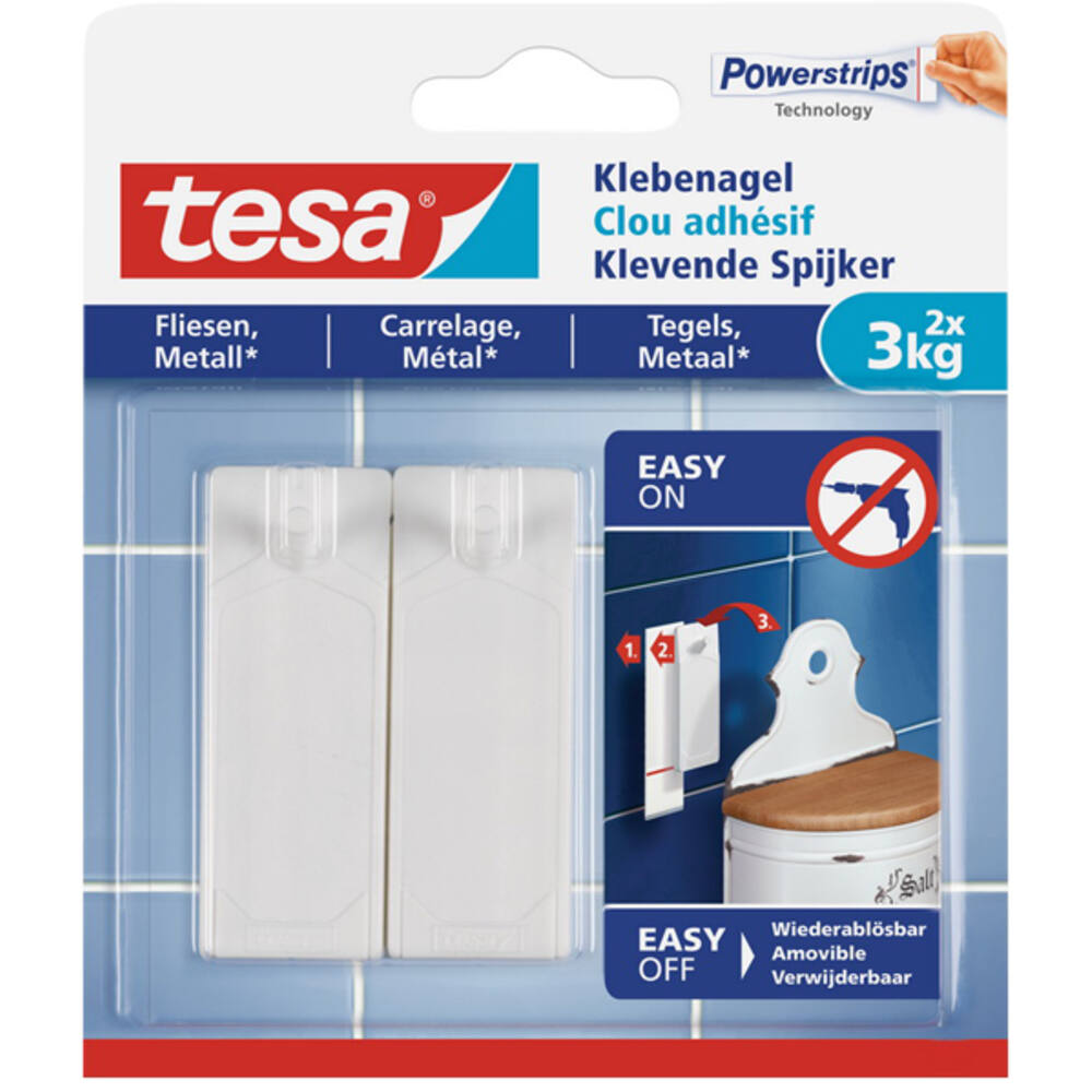 Tesa Klevende Spijker Tegels & Metaal 3 kg
