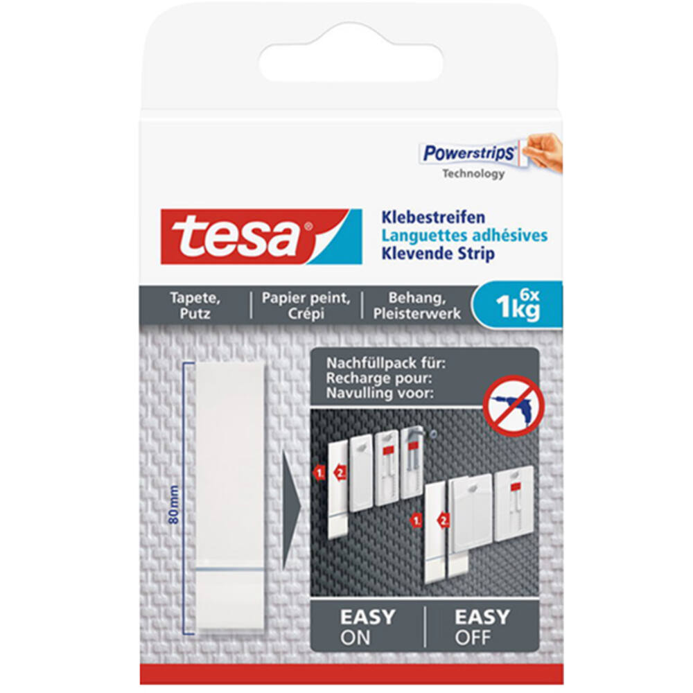 Tesa Powerstrips® Gevoelige Oppervlakken 1 kg