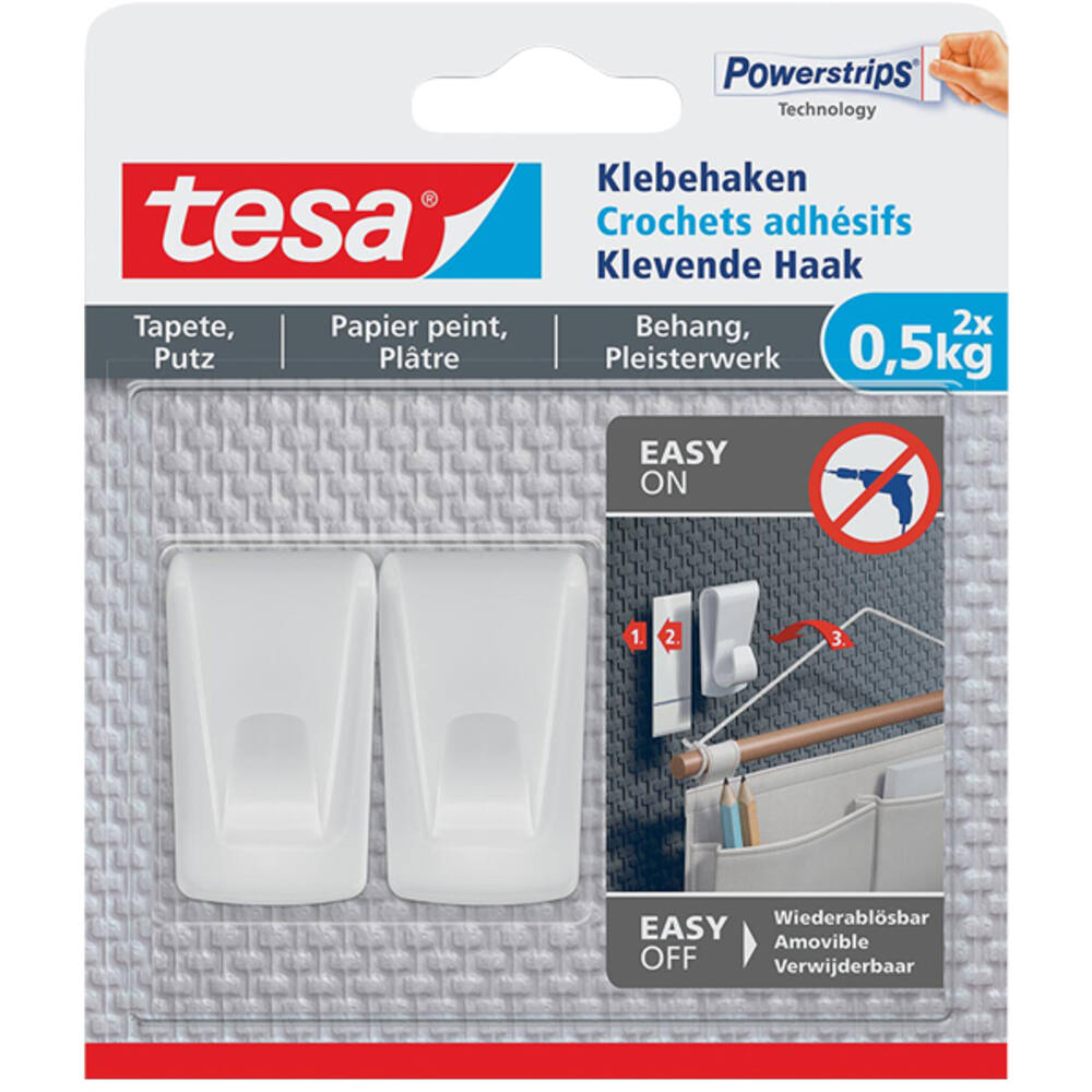 Tesa Klevende Haak Gevoelige Oppervlakken 0,5Kg