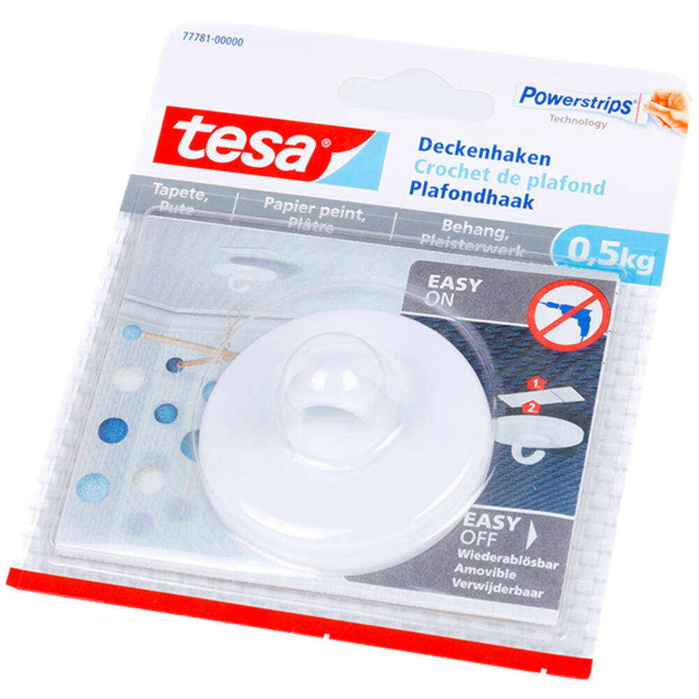 Tesa Plafondhaak Gevoelige Oppervlakken 0,5 kg