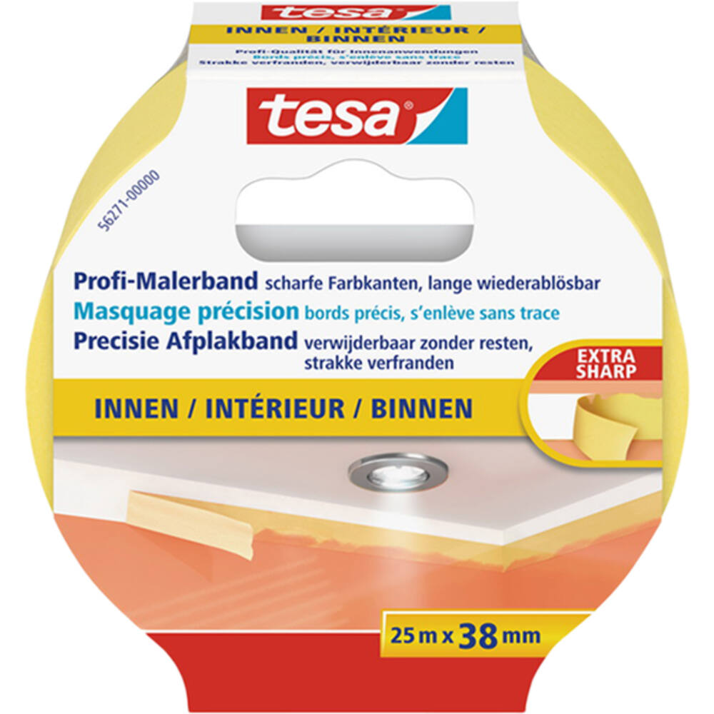 Tesa Afplakband Washi Indoor 25M x 38 mm