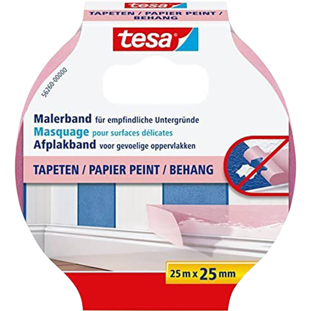 Tesa Afplakband Washi Sensitive 25M x 38 mm